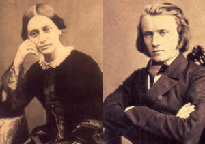 Johannes Brahms and Clara Schumann